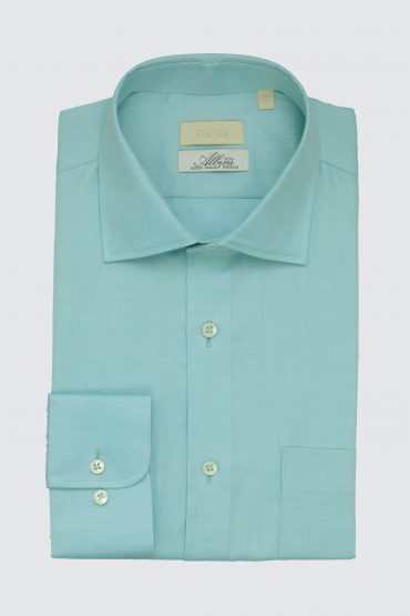 aqua dress shirt
